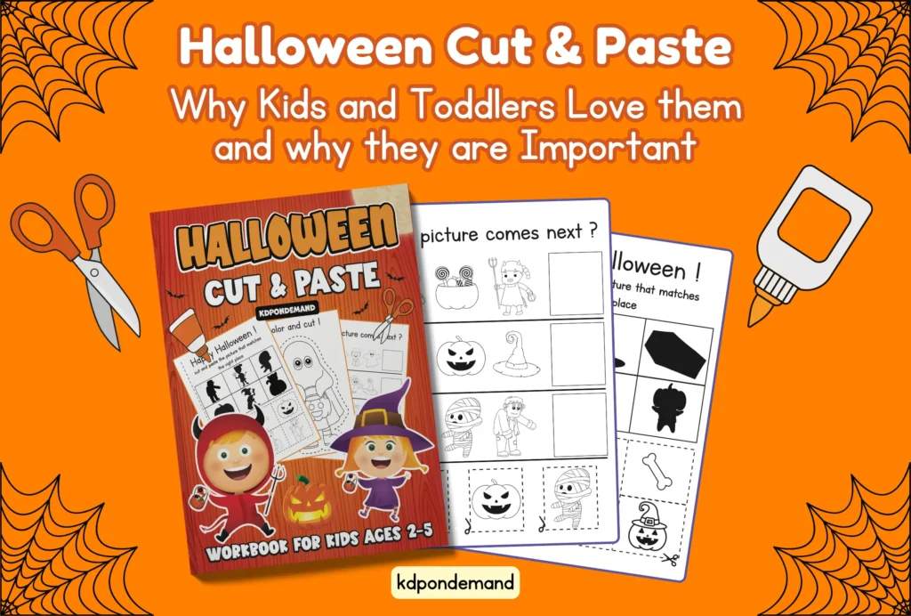 halloween cut and paste printables