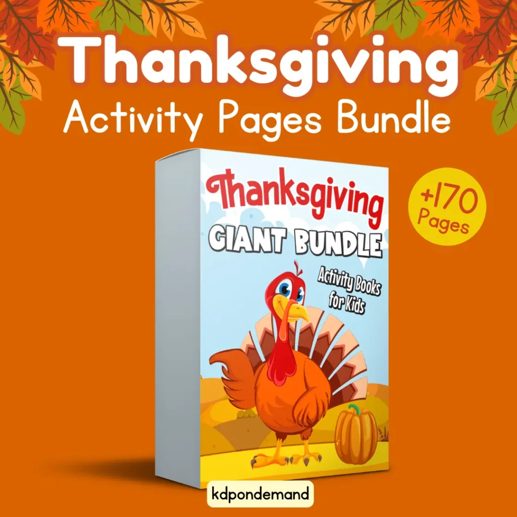 Thanksgiving Activity Pages Bundle