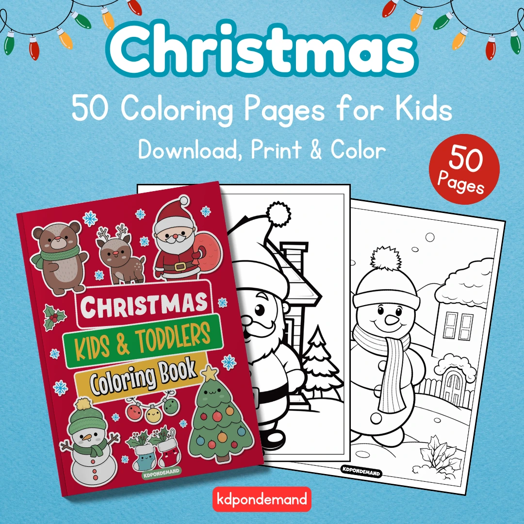 Christmas Coloring Pages for kids