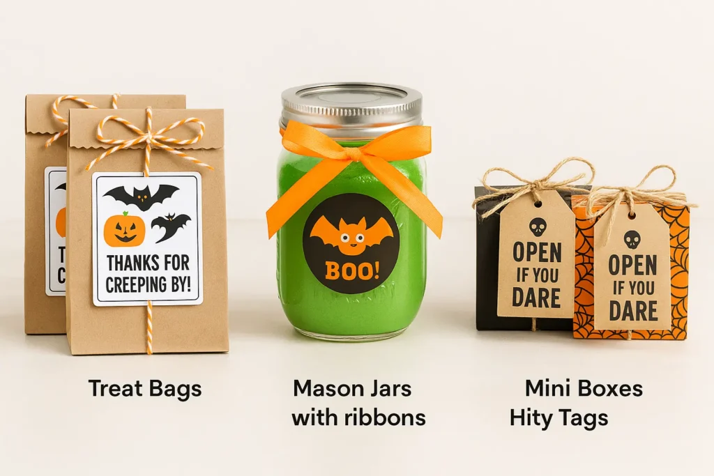 Halloween Party Favors Packaging