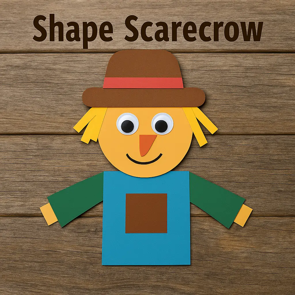 Thanksgiving Craft Ideas Shape Scarecrow