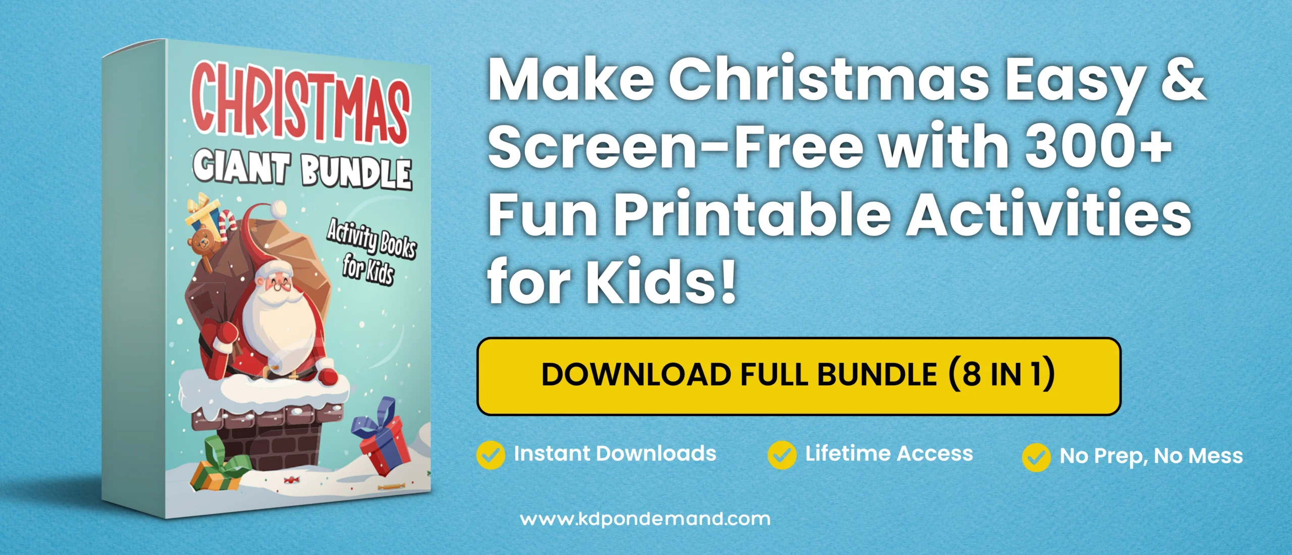 christmas Activity pages bundle