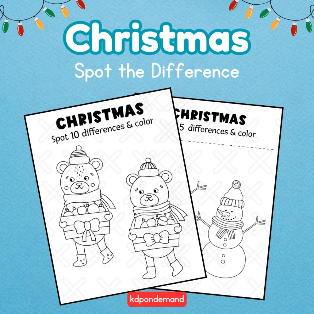 Christmas Spot the Difference
