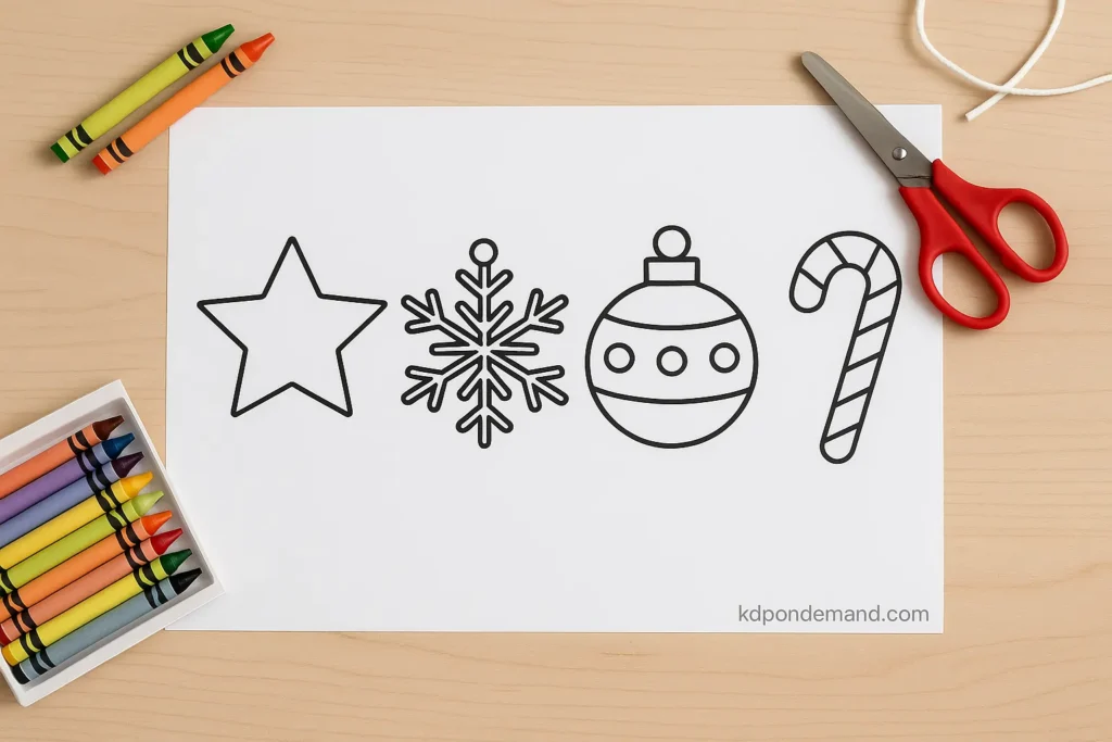 Printable Christmas Ornaments - Printable Christmas Crafts