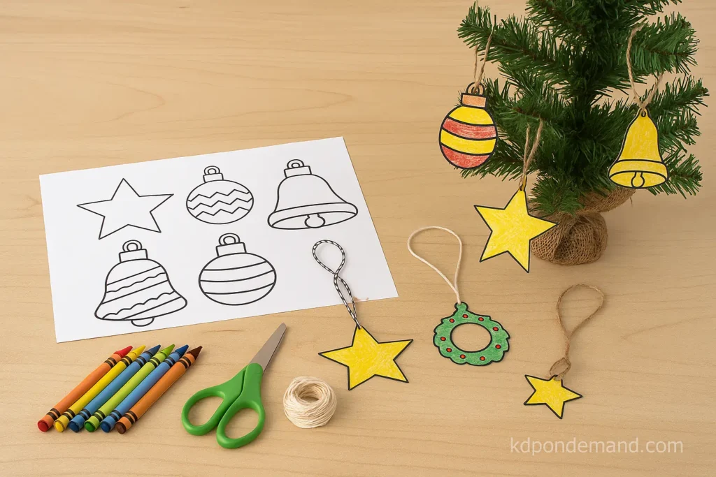 Printable Christmas Tree Decorations