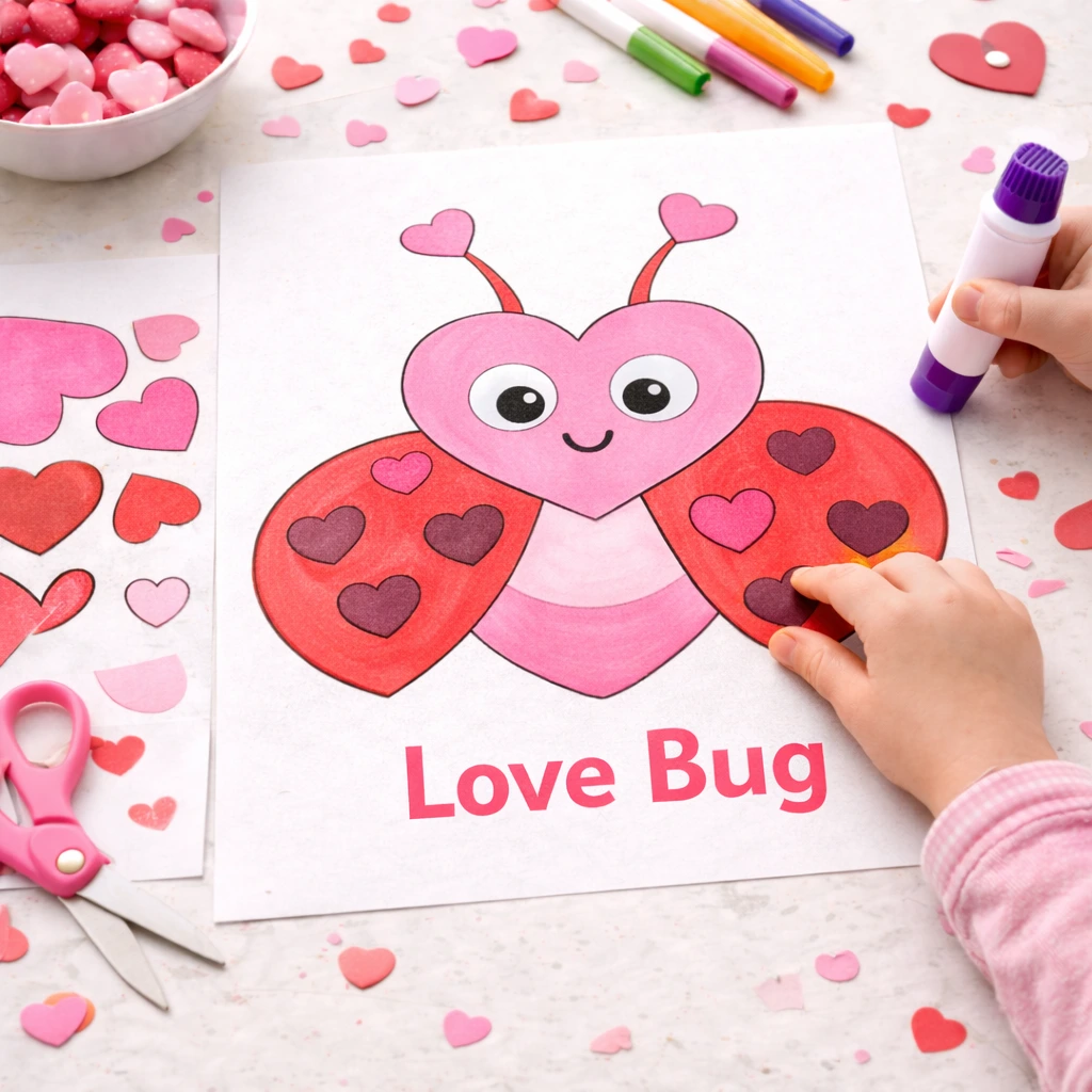 Love Bug Valentine Crafts