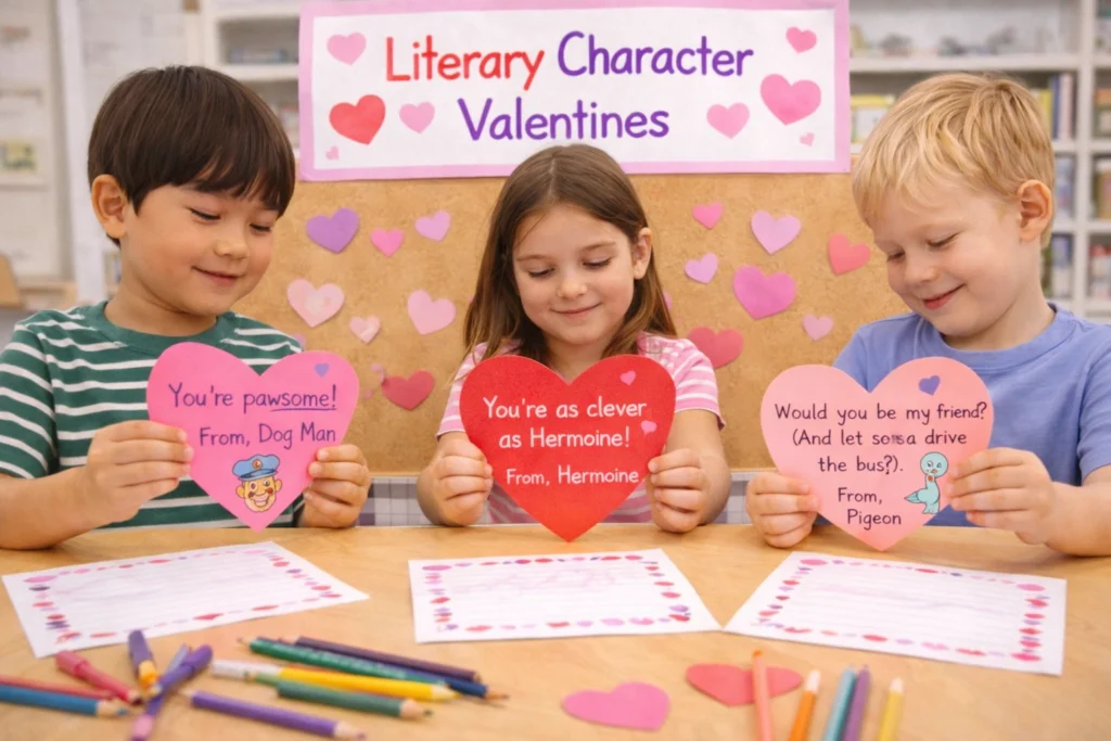 Literary Character Valentines