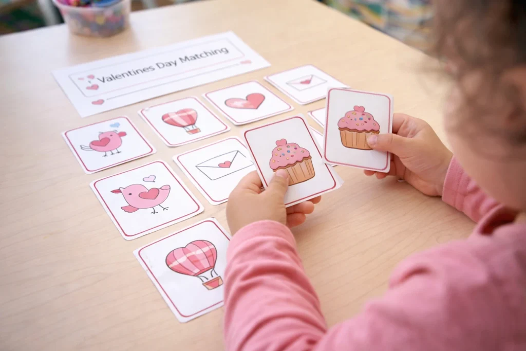 Valentines Day Matching Games