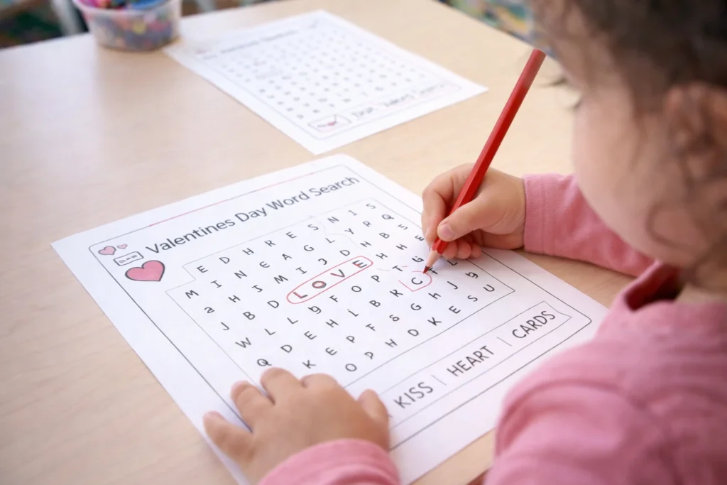 Valentines Day Word Games