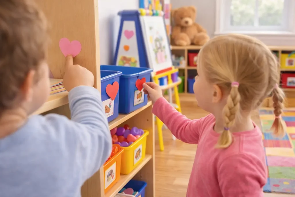 valentines day activities for preschoolers: Heart Scavenger Hunt