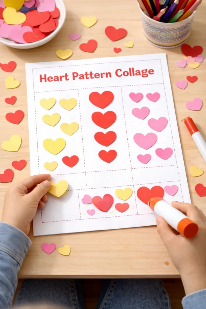 Heart Pattern Collage