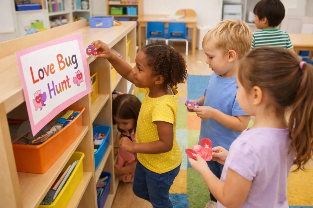 Love Bug Classroom Hunt