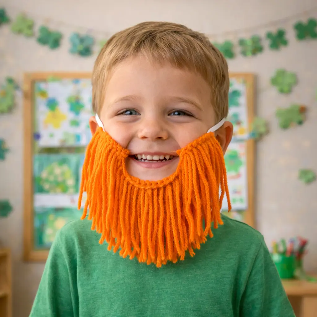 Yarn Leprechaun Beard