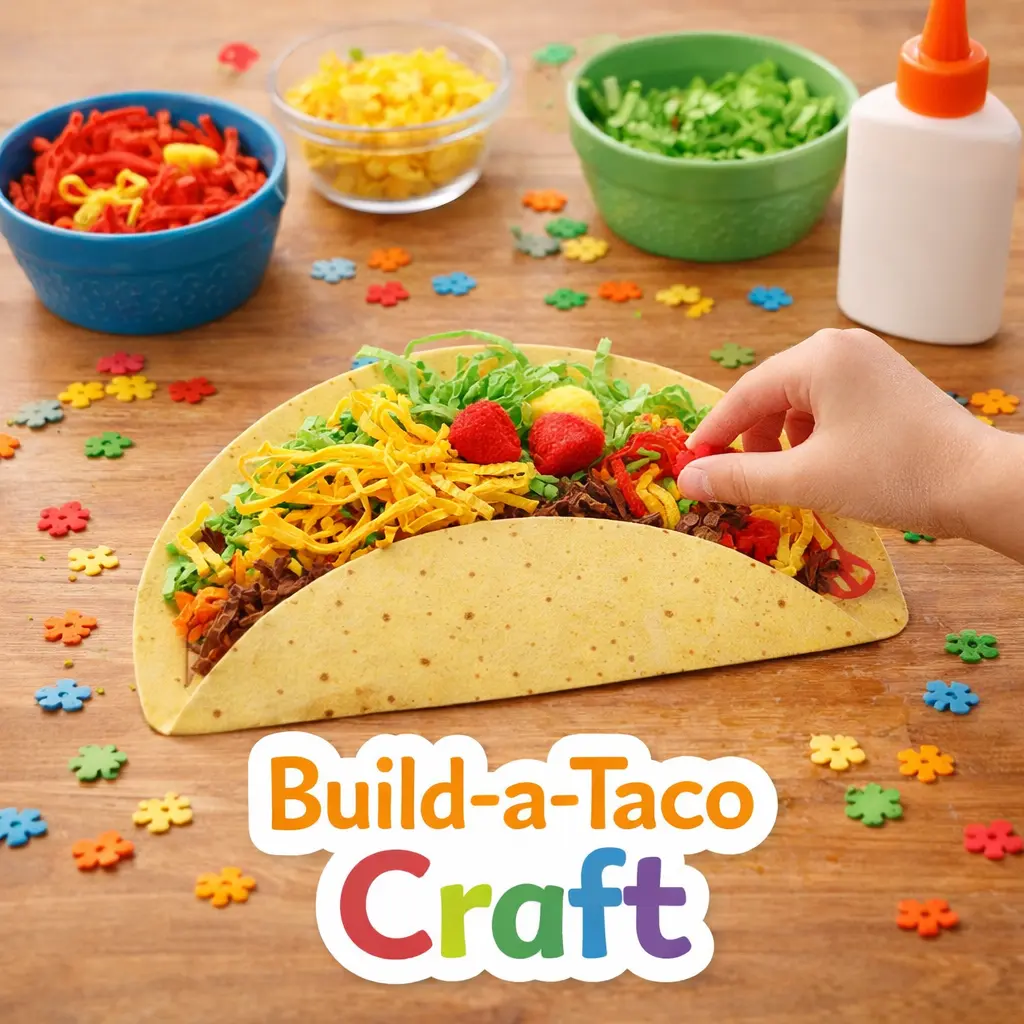 Build-a-Taco cinco de mayo Craft