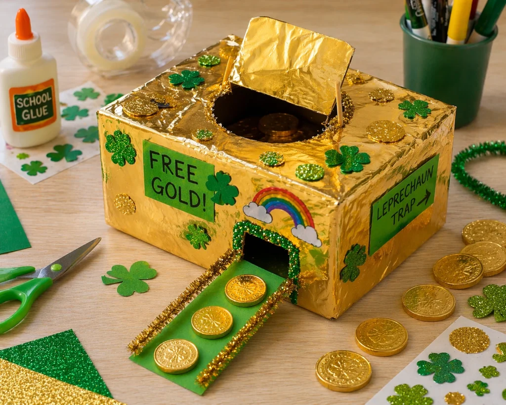 Shoebox Gold Leprechaun Trap