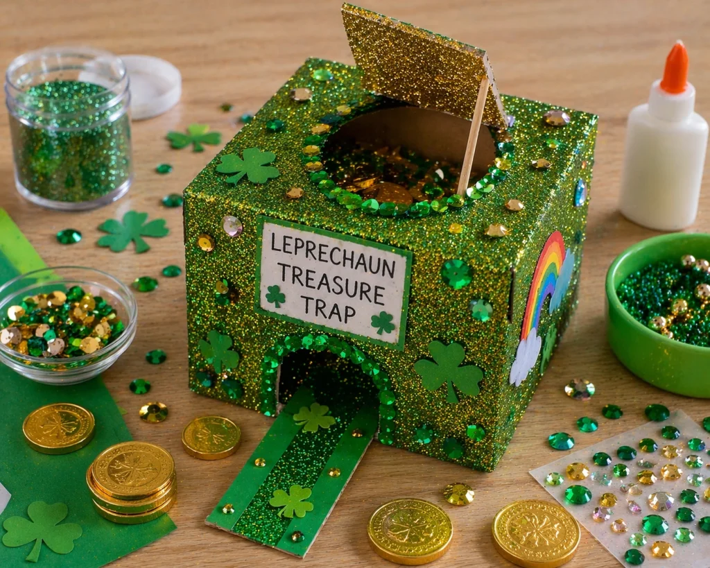 Glitter Treasure Leprechaun Trap