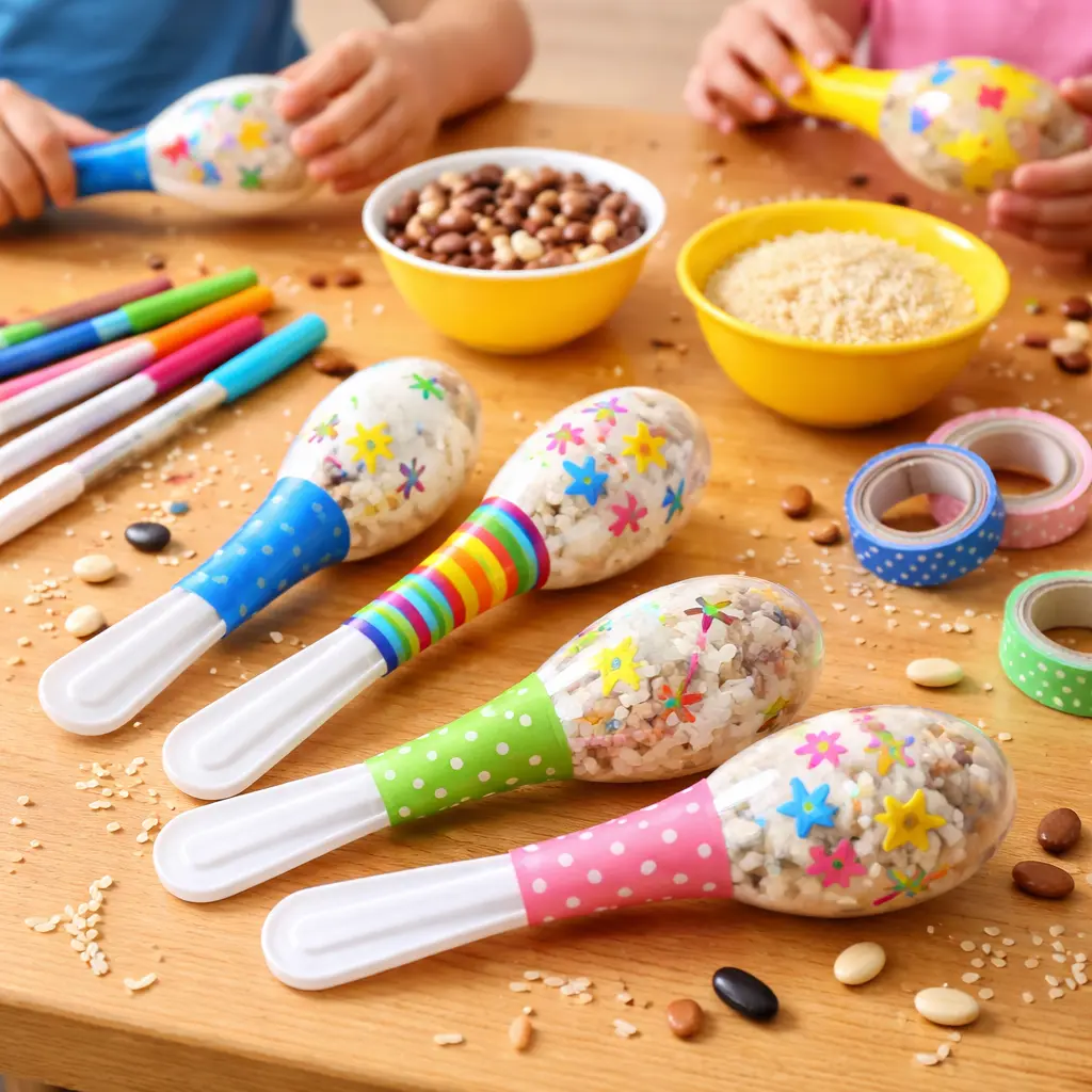 DIY Maracas with Recycled Materials