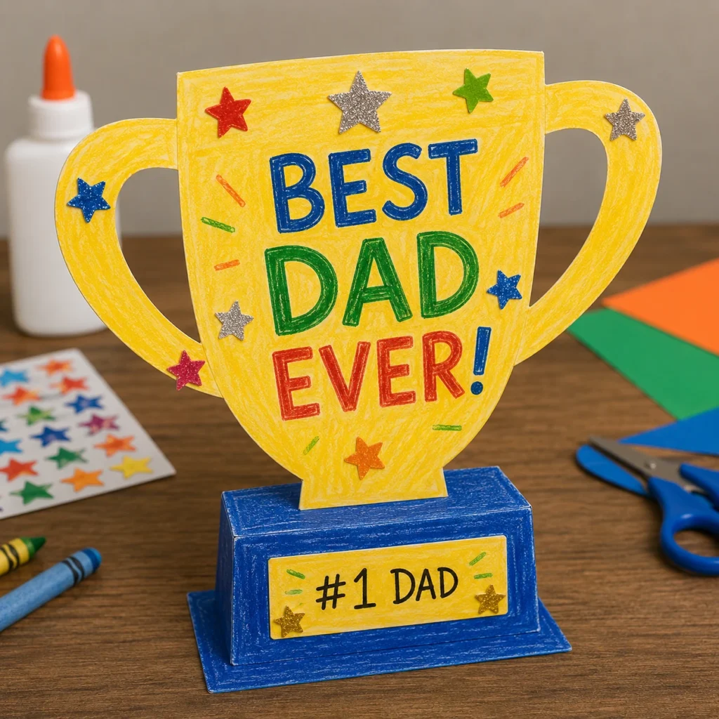 Father’s Day Trophy Craft