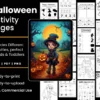 Halloween Activity Book for Kids