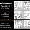 I Spy Halloween Activity Book for Kids