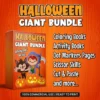 Halloween Activity Books for Kids Giant Bundle