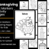 Thanksgiving Activity Books Giant Bundle