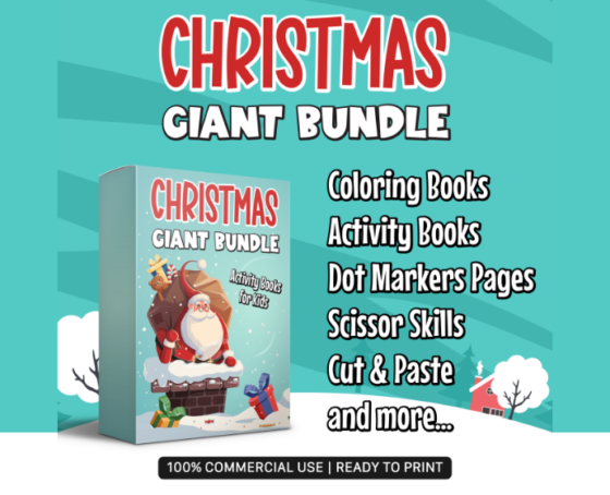 Christmas Activity Books for Kids