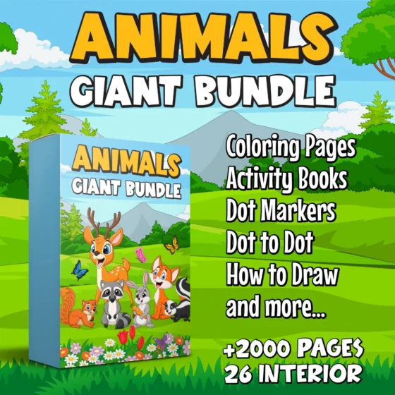 Animals Activity Books for Kids