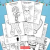 Christmas activity pages Bundle