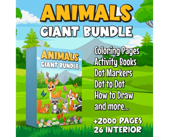 Animals Activity Books for Kids