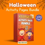 Halloween Activity Pages Bundle