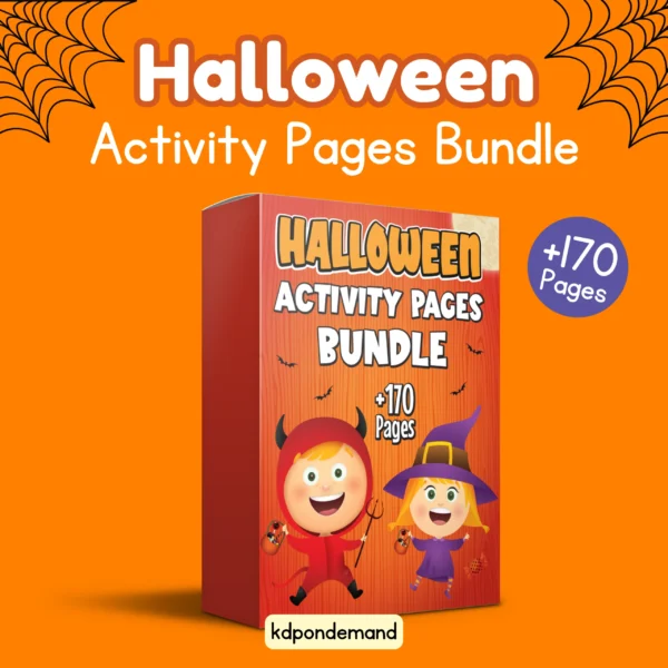 Halloween Activity Pages Bundle