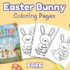 Easter Bunny Coloring Pages for Kids