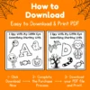 I Spy Halloween Book for Kids - A to Z Printable Fun!