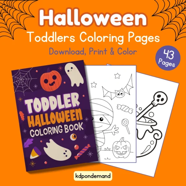 Toddlers ColoriaHalloween Coloring Pages for Toddlers Ages 2-4ng Halloween Coloring Pages for Toddlers Ages 2-4