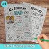 All About dad Printable Best Fathers Day Gift