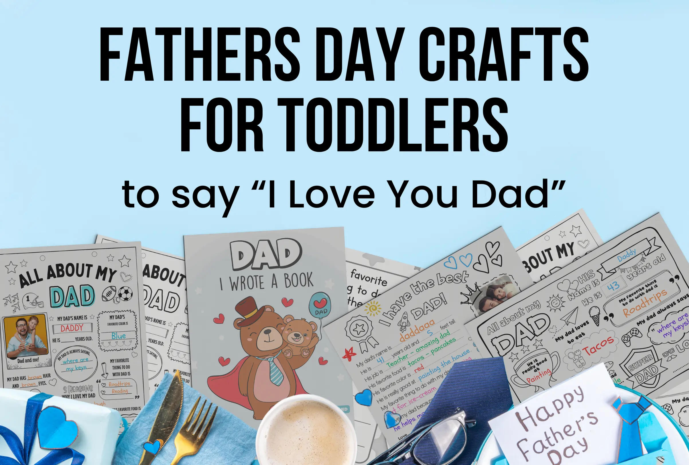 Fathers Day Crafts for toddlers
