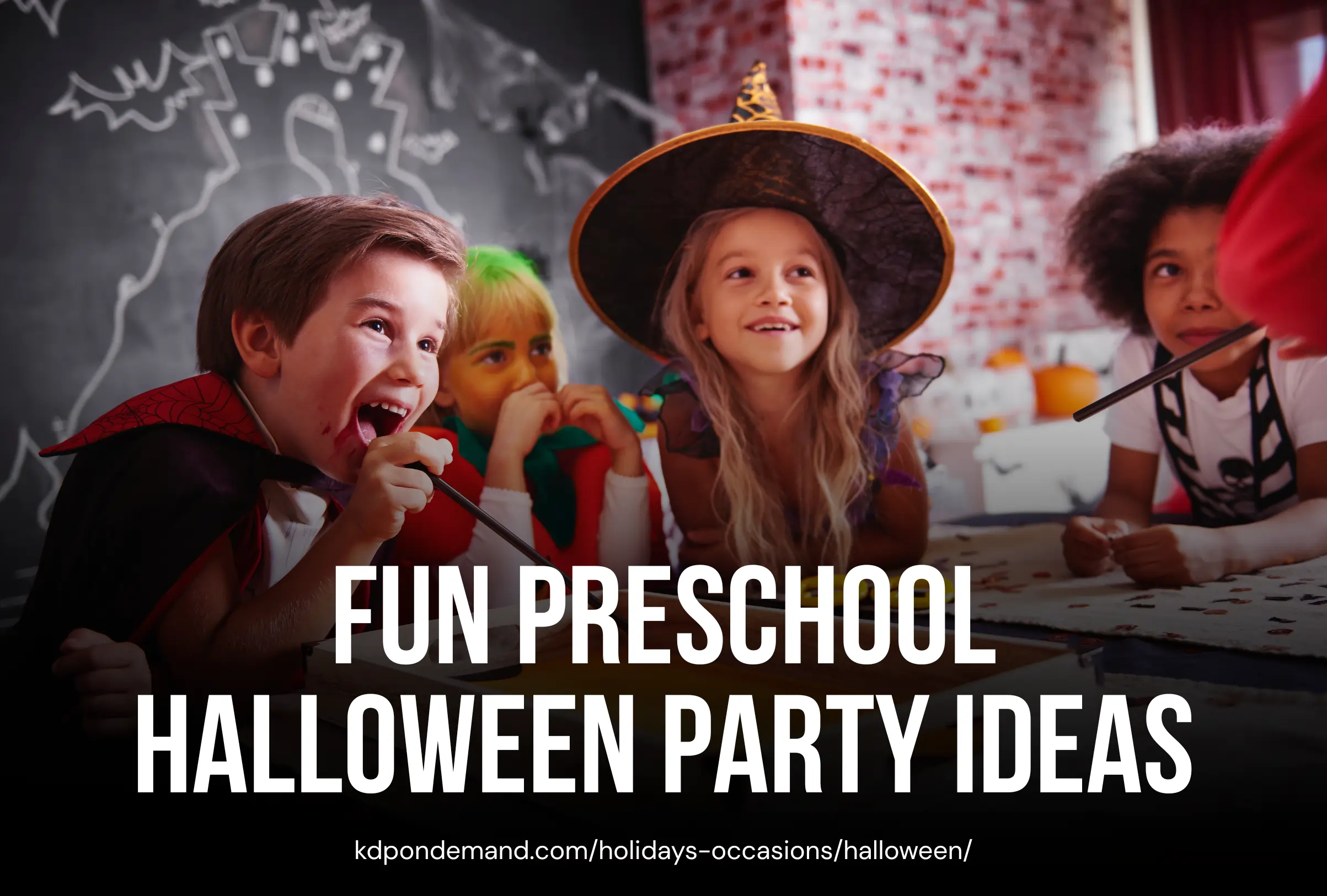 preschool halloween party ideas