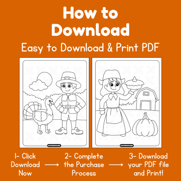 Thanksgiving Coloring Pages Printable for Kids
