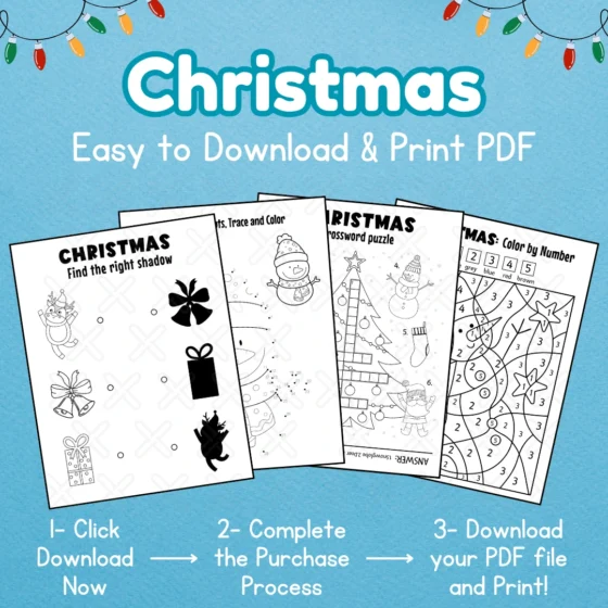 Christmas Activity Pages Printable