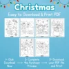 Christmas Coloring Pages for Kids