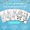 Christmas Coloring Pages for kids