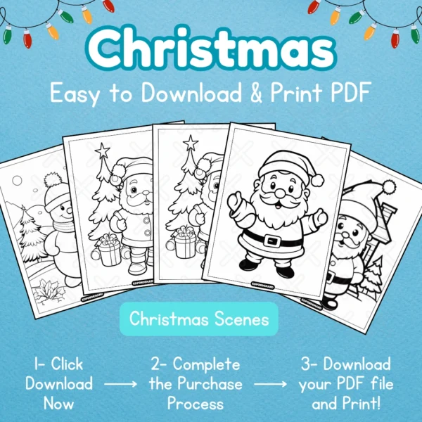 Christmas Coloring Pages for kids Christmas Coloring Pages for kids