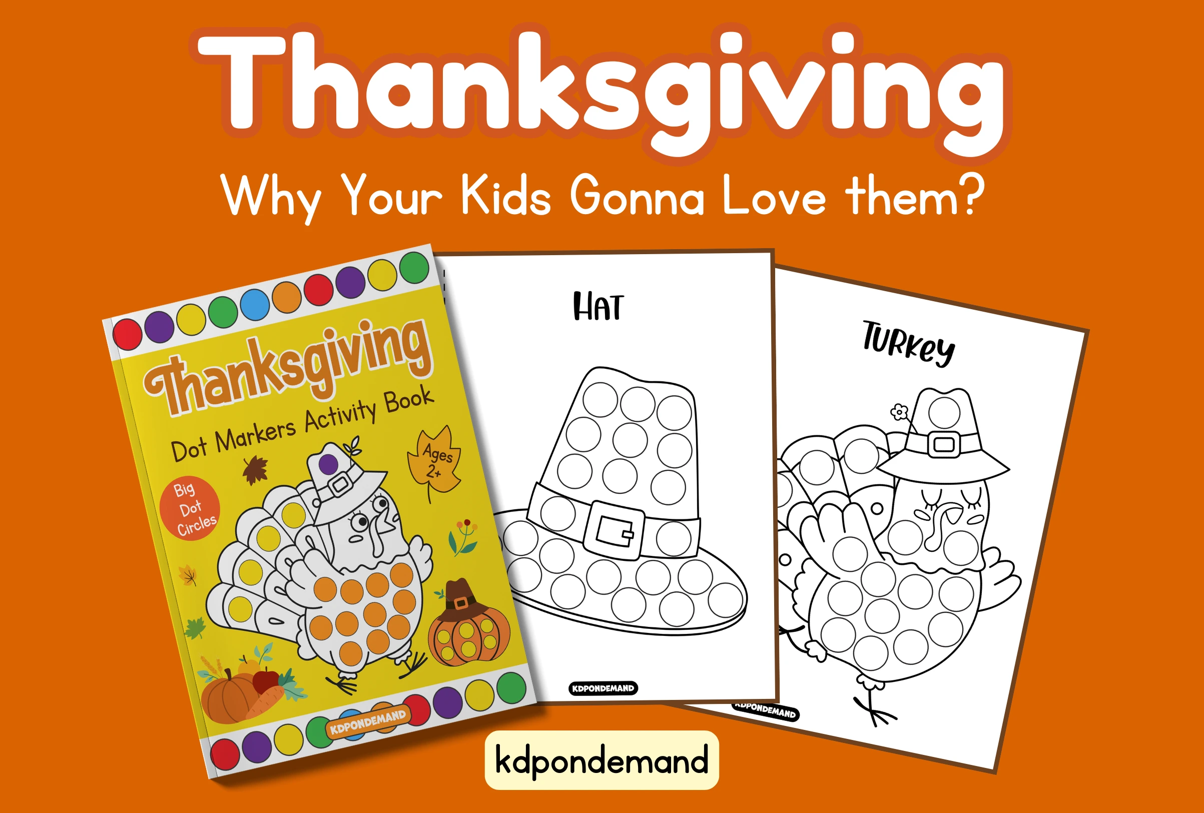 Thanksgiving Dot Markers Printables