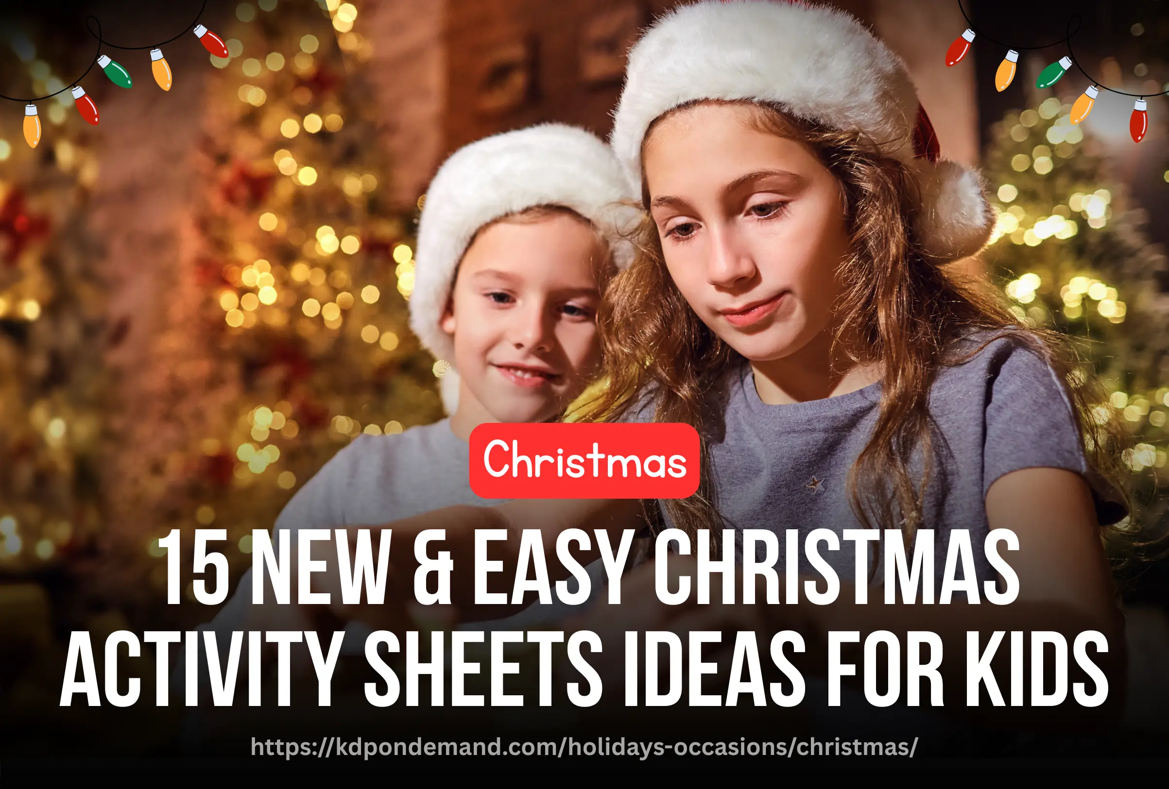 15 Christmas Activity sheets Ideas