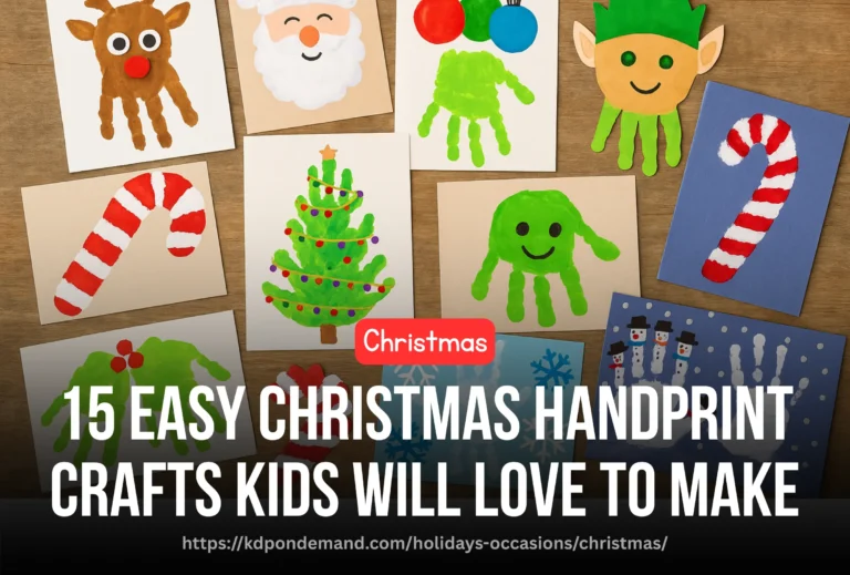 15 Christmas Handprint Crafts