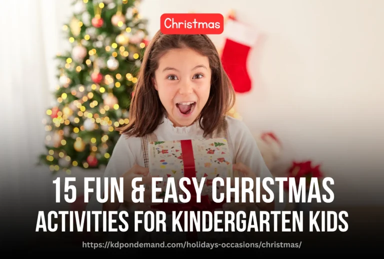 Christmas Activities for Kindergarten