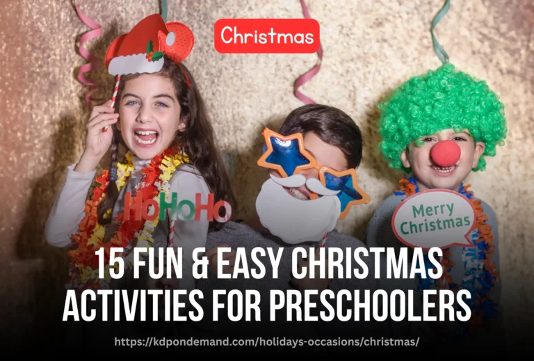Christmas Activities for Preschoolers