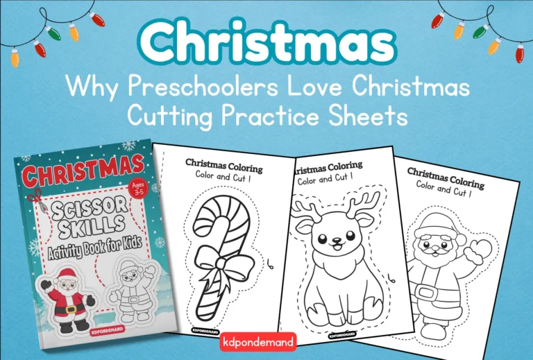 Christmas Cutting Practice Sheets