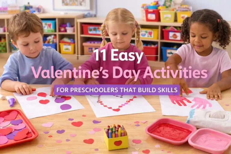 11 Easy Valentines Day Activities for Preschoolers That Build Skills